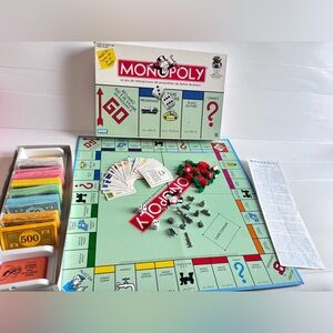Monopoly Classique Français Parker Brothers Complet Édition Canada 1996
